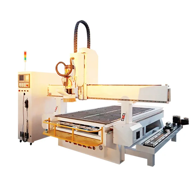 Roteador cnc para carpintaria atc/máquinas para trabalhar madeira/roteador cnc atc linear da china 1325/1530 atc/