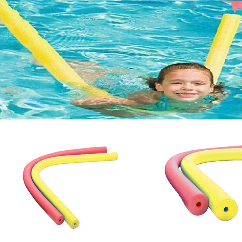 Hollow Child Adult Flexible Learn Swimming Pool Noodle Water Float Floating Aid