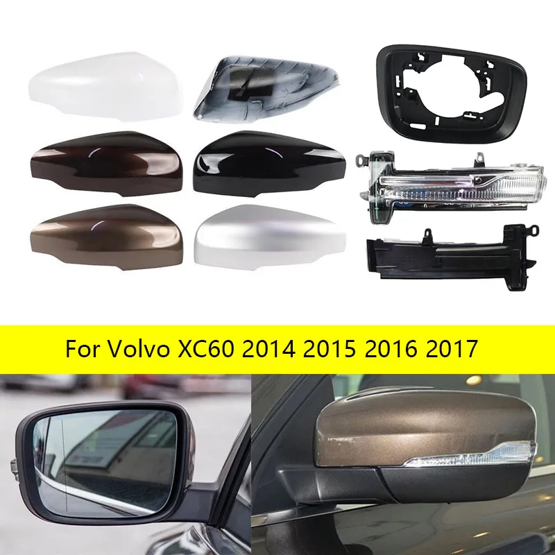 

Накладка на зеркало заднего вида с подогревом и указателем поворота (левая и правая) для Volvo XC60 2014-2017