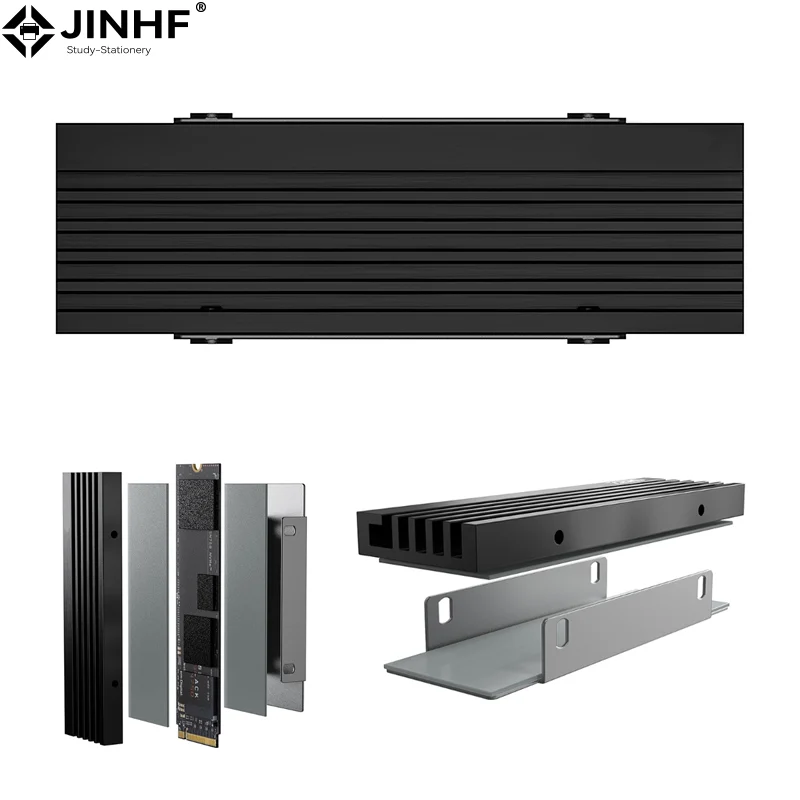 

M05 M.2 2280 SSD-радиатор M.2 NVME Радиатор из алюминиевого сплава Эффективный радиатор с термосиликоновой накладкой для охлаждения ПК