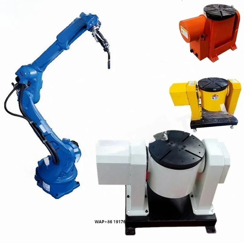 Chinese Professional Manufacturer Provides Industrial Robot Welding Positioner Table for 300kg Pipeline for KUKA