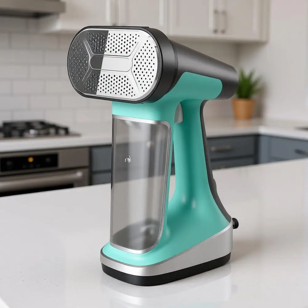 

Ручной отпариватель для одежды 2-в-1 (отпаривание и глажка), 1875 Вт, вертикальное/горизонтальное отпаривание и глажка, легкий, с автоотключением, мощность XL