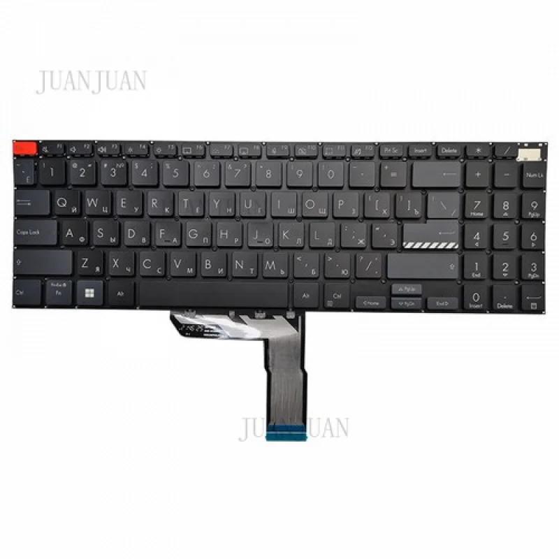 

Новая русская клавиатура A+ с подсветкой для ноутбуков ASUS Vivobook 15Pro M3500 M3500Q M350