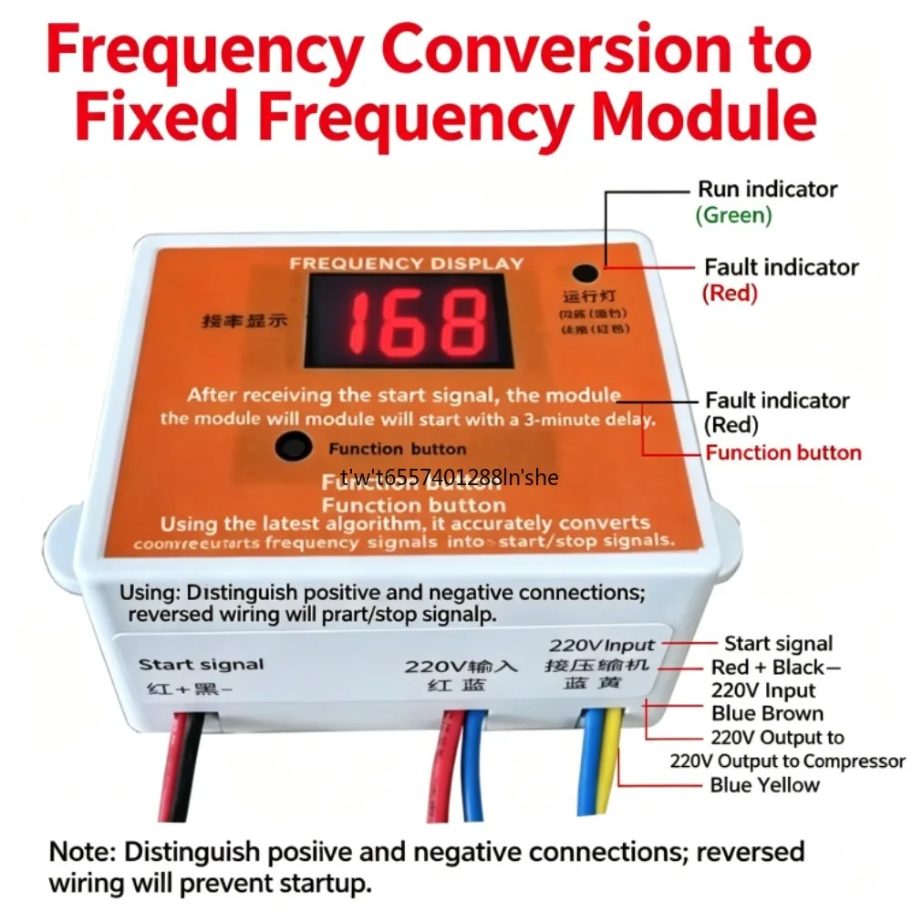 Variable Frequency Compressor Maintenance Refrigerator Inverter To Fixed Frequency Compressor Replacement Control Board
