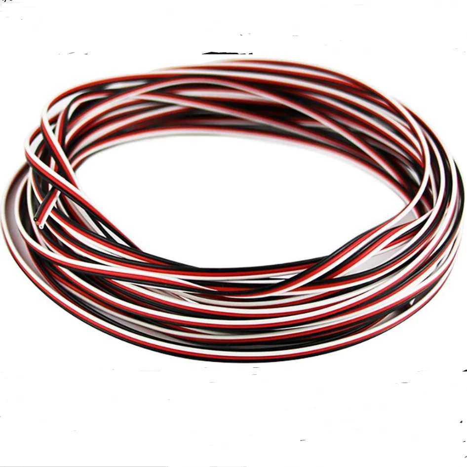 5 Meters 16 feet 26AWG/22AWG JR Futaba Servo Extension Cable Wire 30/60 Cord Lead Extended Wiring for RC DIY accessories