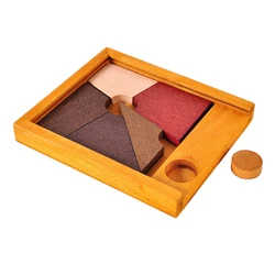 Verschiedene Brain Teaser Casse Tete Echtholz 3D Puzzle Inteligencia Rompecabezas Madera Juegos De Ingenio Y H tuig