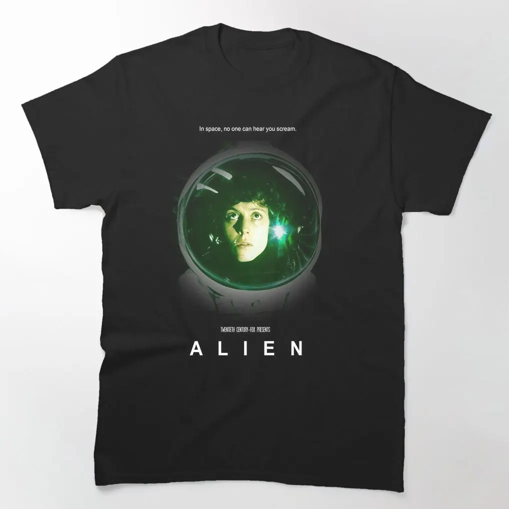 

80s vintage Horro movie Alien Graphic clothes 0731 Ripley Sacry sic fi Space Monster Xenomorph Gift T shirt All size Tops S-6XL
