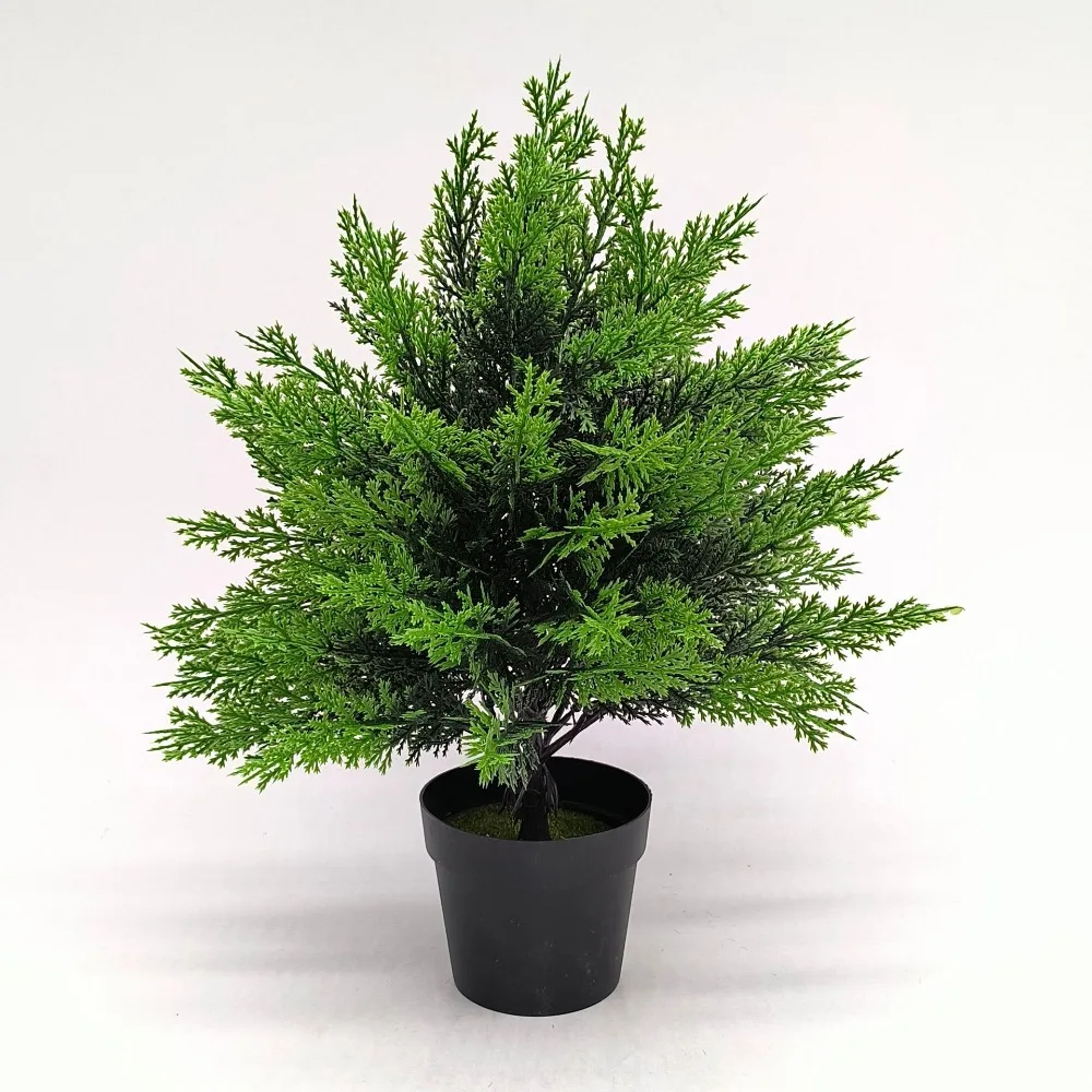 

Greenery Artificial Pine Needle Red Berry with Ground Plug Christmas Branches Green Plant DIY Artificial Shrubs Bushes Christmas