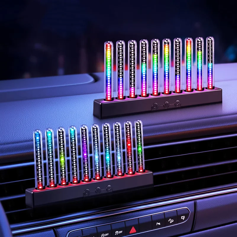 Adjustable Led Spectrum Light Multi-Mode RGB Colors Interior Car Lights for Car Decorations Interior Accessories Use