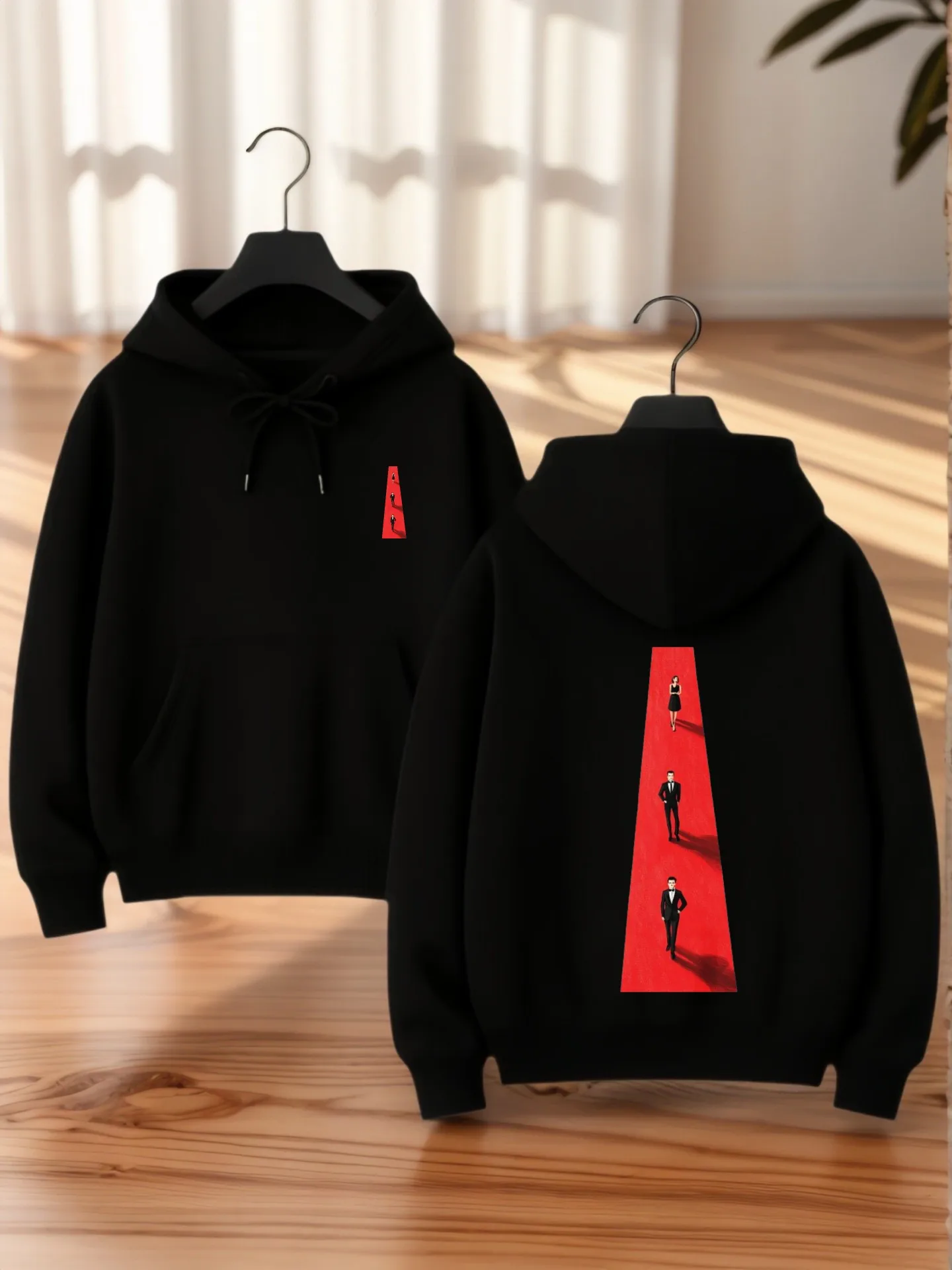 Sudadera con capucha gráfica para mujer, lindo estampado de fantasmas, diseño estético, forro polar, uso diario informal para hombres jóvenes, trajes de otoño