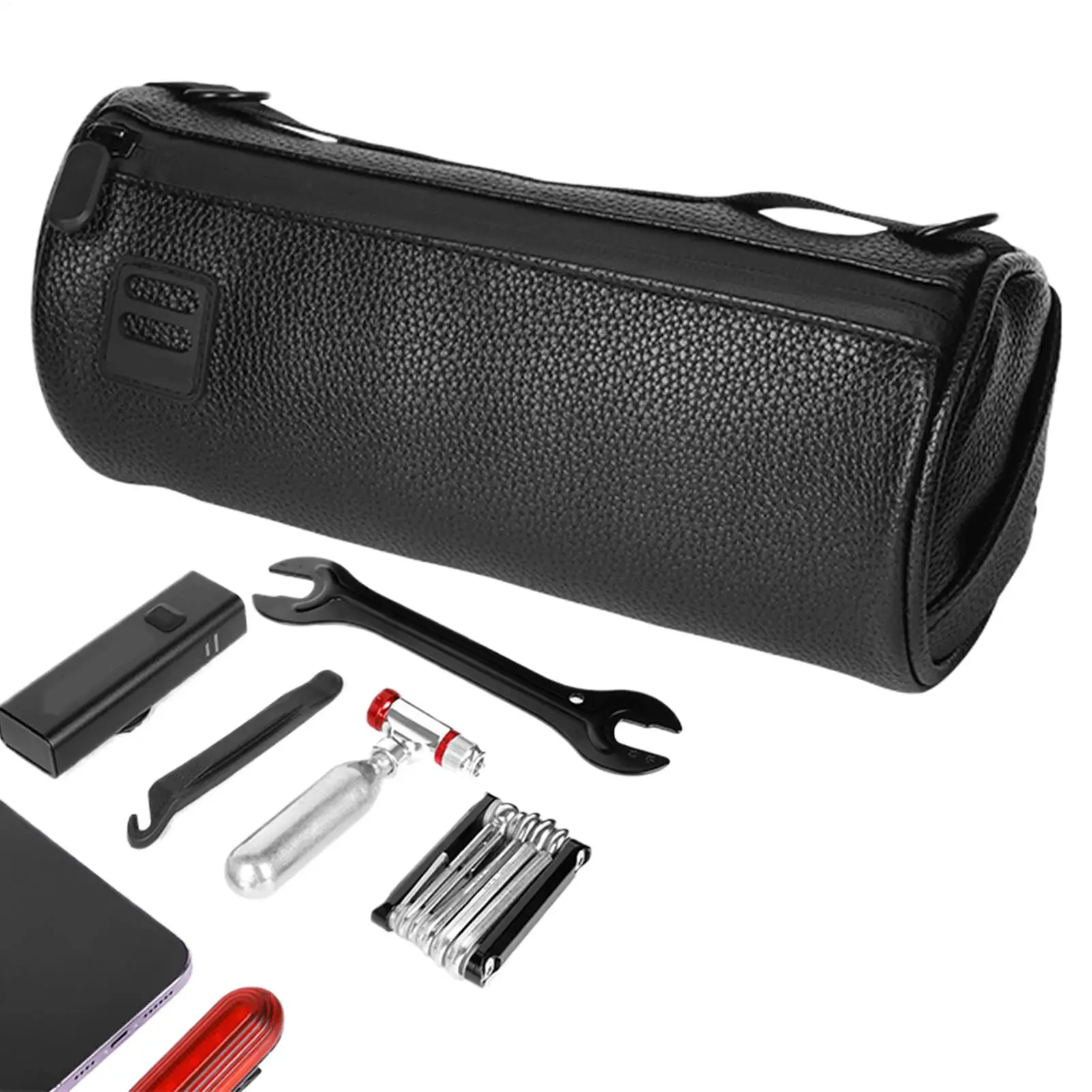 

Велосипедная сумка на руль 1,8 л, передние велосипедные аксессуары из искусственной кожи, велосипедная сумка, комплект крепления на руль для дорожных горных поездок, электрические