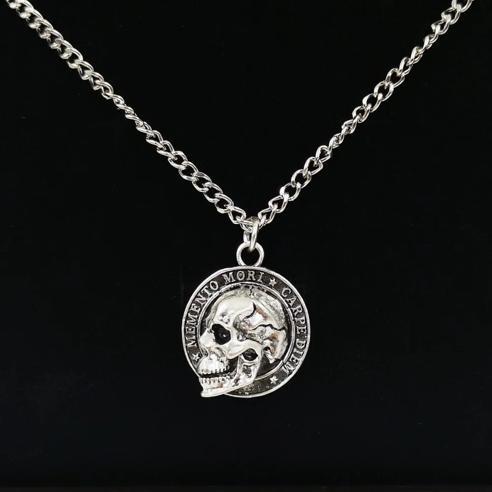 جديد شخصية الاتجاه الجمجمة قلادة قلادة الرجال روك الهيب هوب حفلة ريترو عيد الحب القوطية سترة سلسلة الملحقات #3