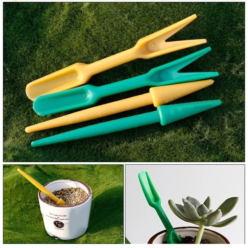 2pcs/set Transplanting Device Planters Dig Tool for Seedling Garden Nursery