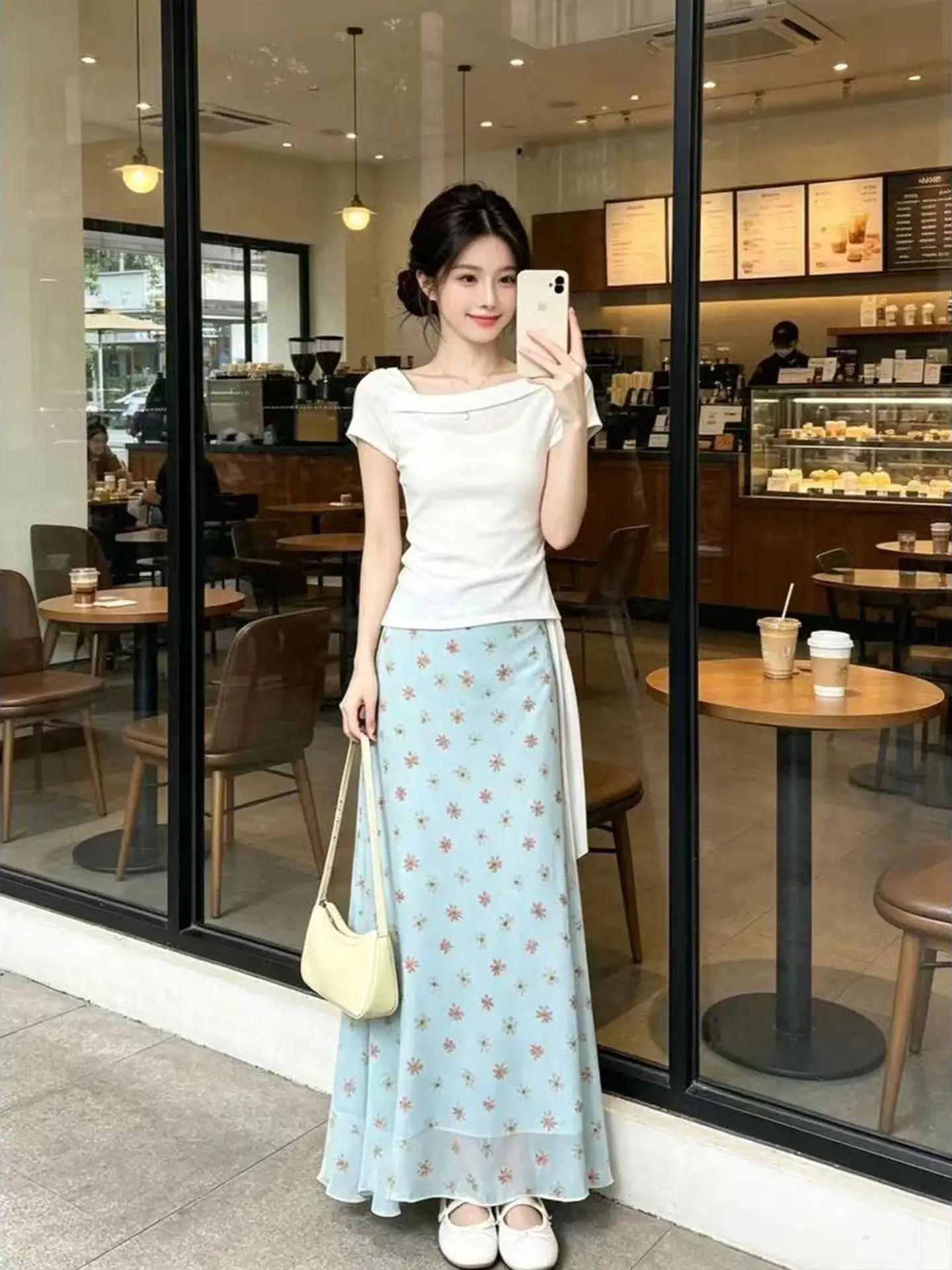 Koreaanse design A-lijn vissta - Korean Style A Line Shirt Dress recensie en prijs