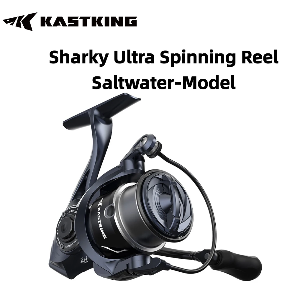 KastKing Sharky Ultra Carrete Giratorio de Fibra de Carbono Agua salada - imagen 5