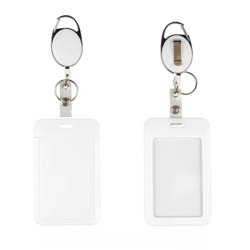 Держатель-удостоверения-личности-простого-работника-с-выдвижным-зажимом-для-катушки-для-бейджа-черный-белый-цвет-защита-для-удостоверения-личности-сотрудника-офисные-принадлежности