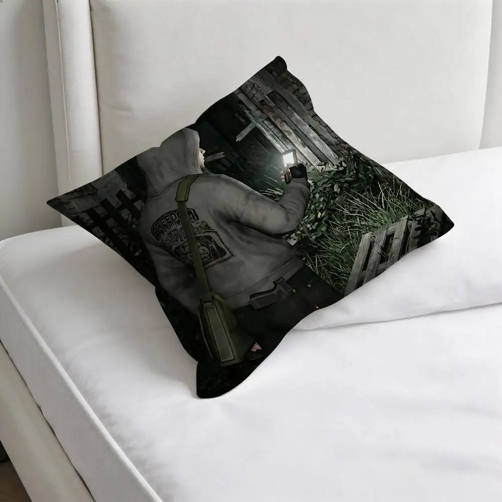 Hot Game C-Cry of Fear simon Fashion Square Pillow Case Durable Throw Pillow Cover for Sofa Couch Chair