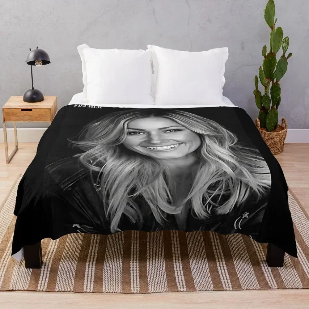 Helene fischer Throw Blanket Luxurious Soft Fuzzy Blanket for Sofa Bed