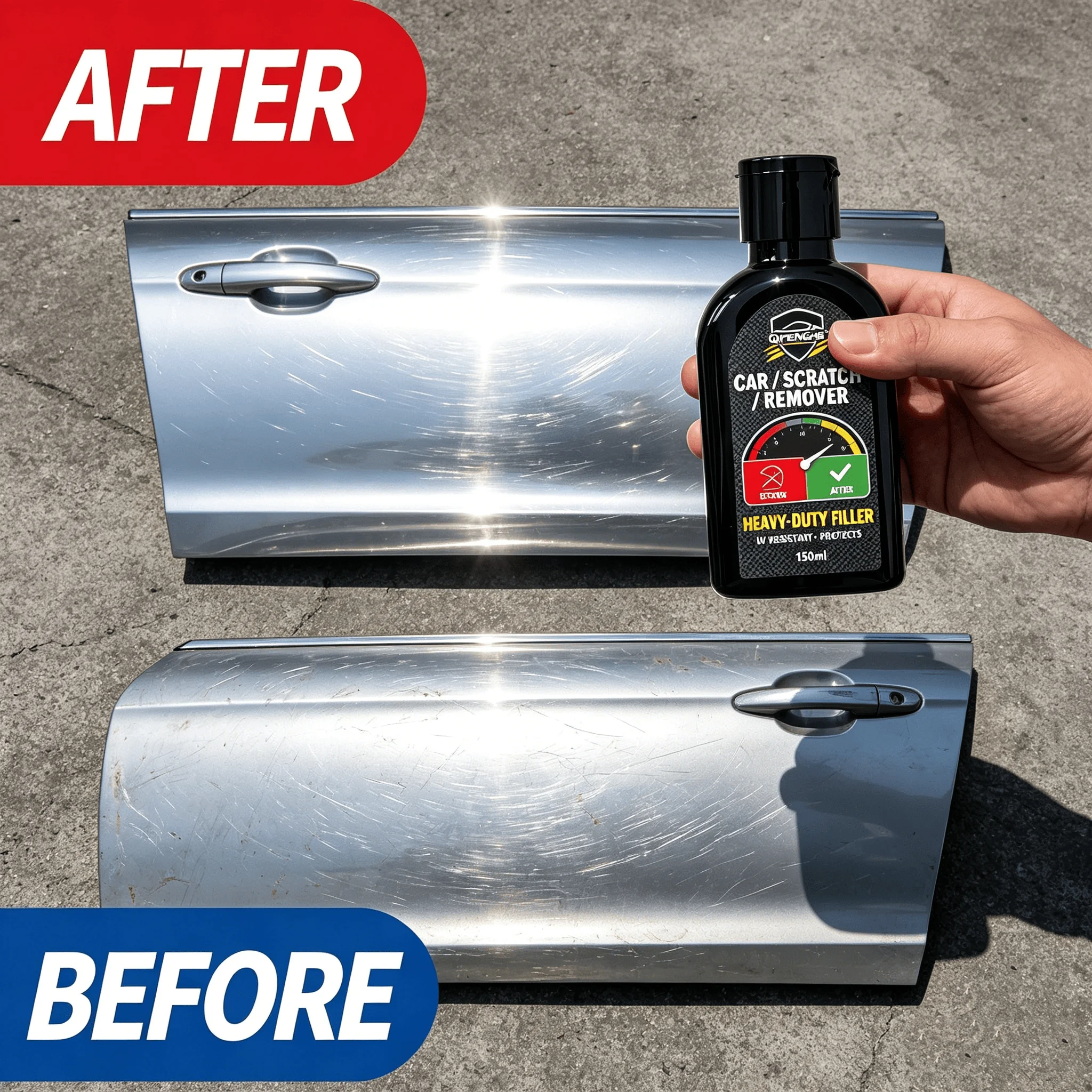 Car Paint Scratch Remover Emulsion 150ml - Effectively Erases Scratches & Restores Shine