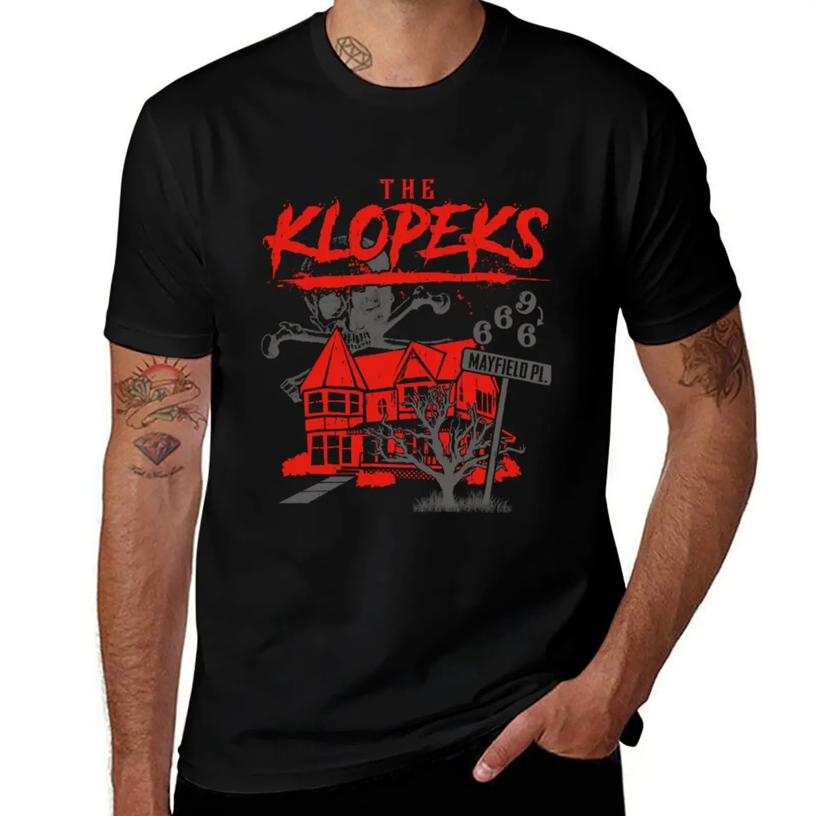 

The Klopeks - House of Horrors T-Shirt t shirt men 100% cotton luxury brand anime tshirt T-Shirt