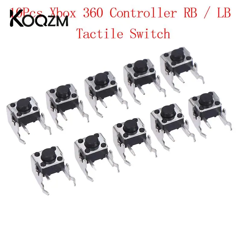 10Pcs RB / LB bumper button tactile switch for Xbox One Xbox 360 controller