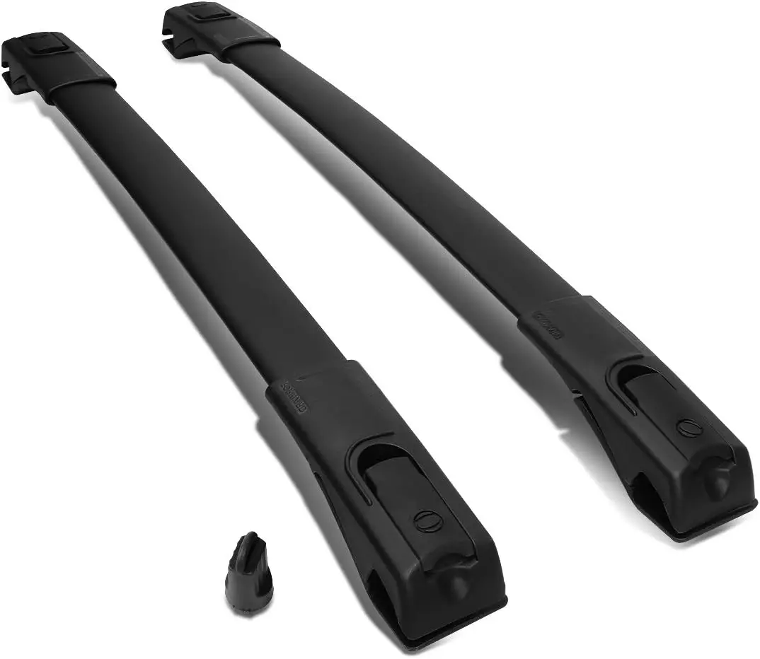 

OEM Style Aluminum Roof Rack Cross Bars with Key Lock for 13-16 RAV4, 100lbs Load Capacity