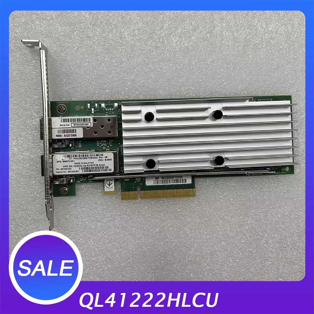 

Dual port 10 Gigabit network card 25GB QL41222HLCU