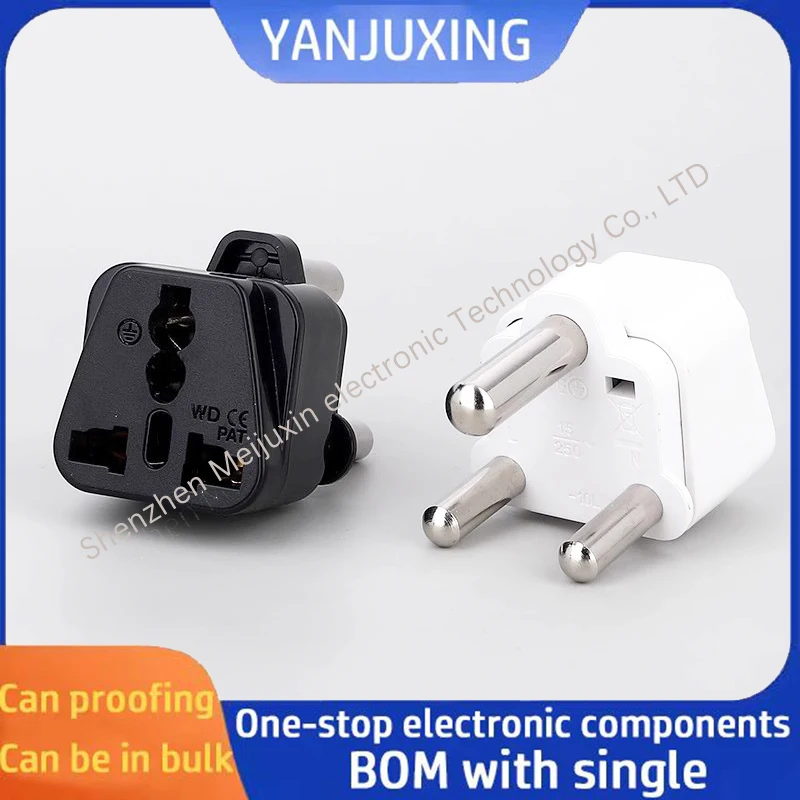 1 шт./лот, 2200 Вт, большой адаптер Южной Африки, Южная Африка, Индия, адаптер Lysol, адаптер питания для путешествий