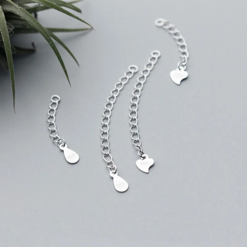 SOFTPIG 2 części/partia prawdziwe 925 Sterling Silver naszyjnik ogon łańcuch Tag Charms hurtownie Dropshipping Handmade z DIY akcesoria