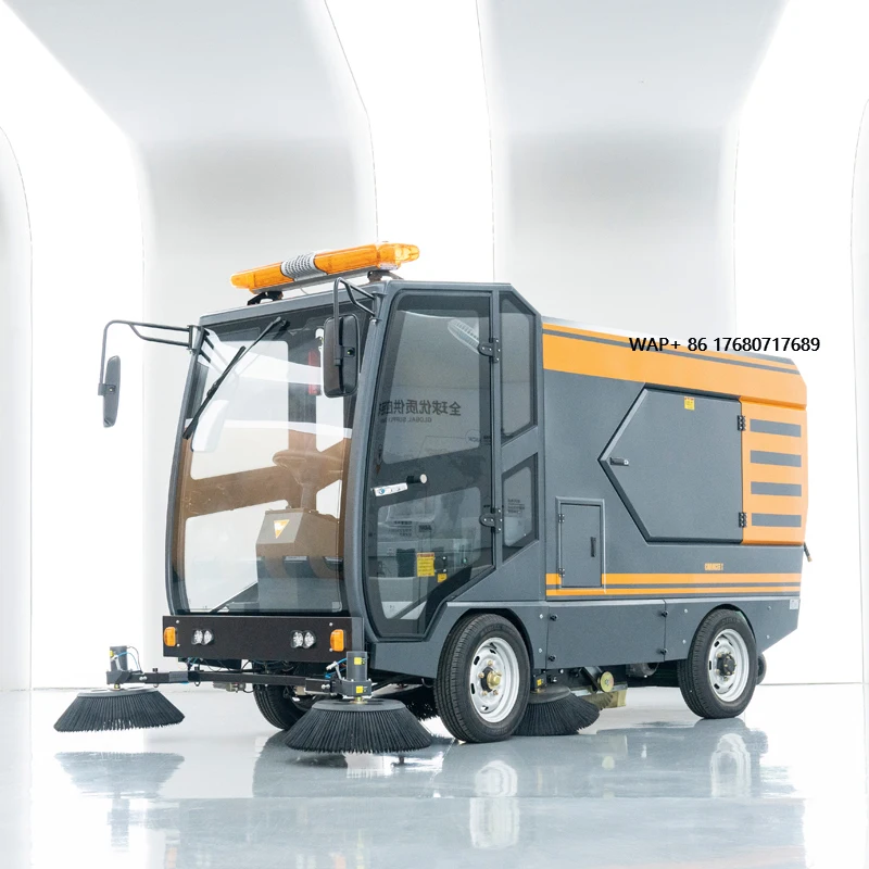 Chancee U220C Industrial Ride on Floor Sweepers Road Sweeper Car Cleaning Machine
