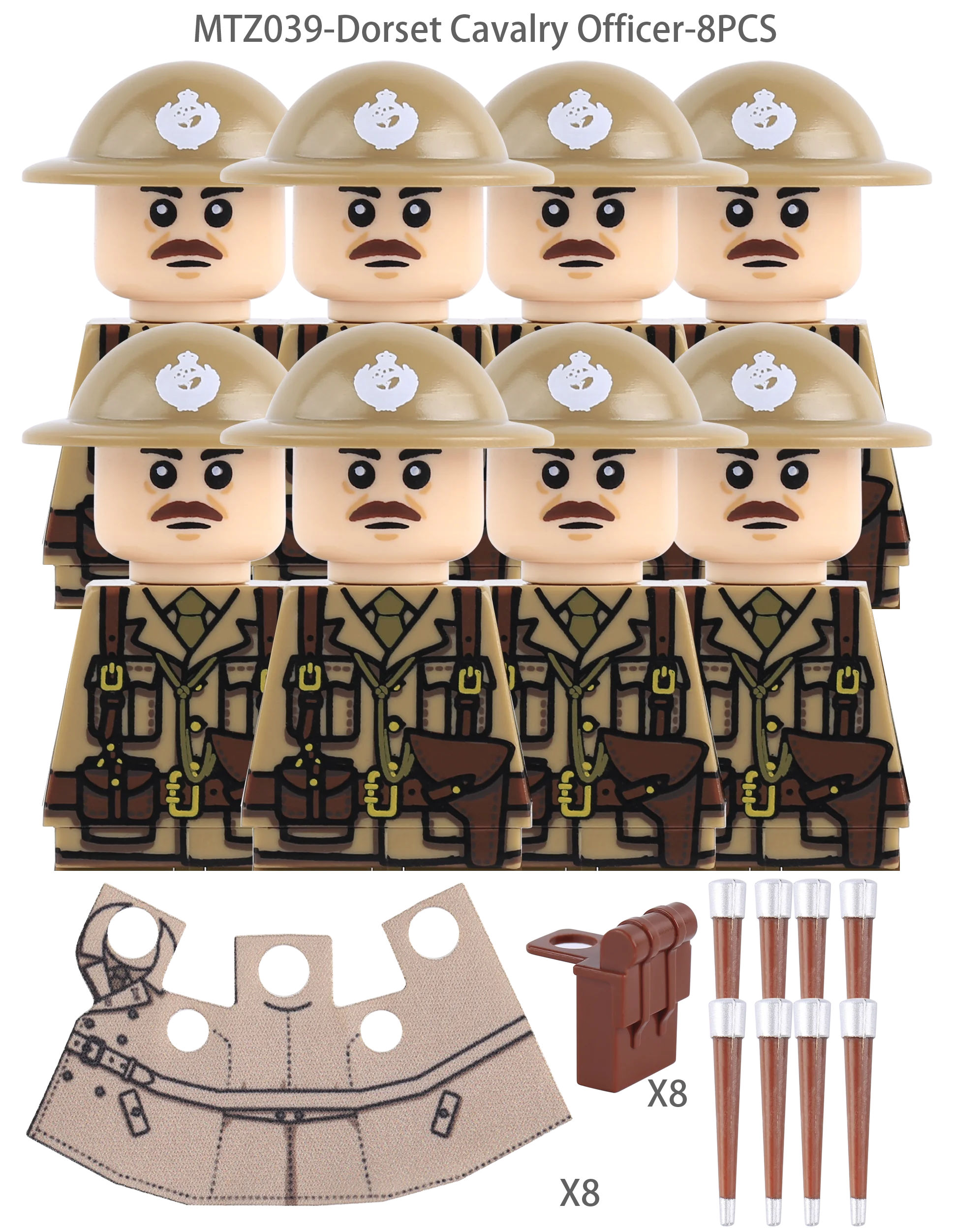 Erster Weltkrieg Deutsche Preußische Soldaten Figuren Bausteine Militär US Amerikanischer Bürgerkrieg Infanterie Preußische Armee Waffen Gewehr Bausteine Spielzeug