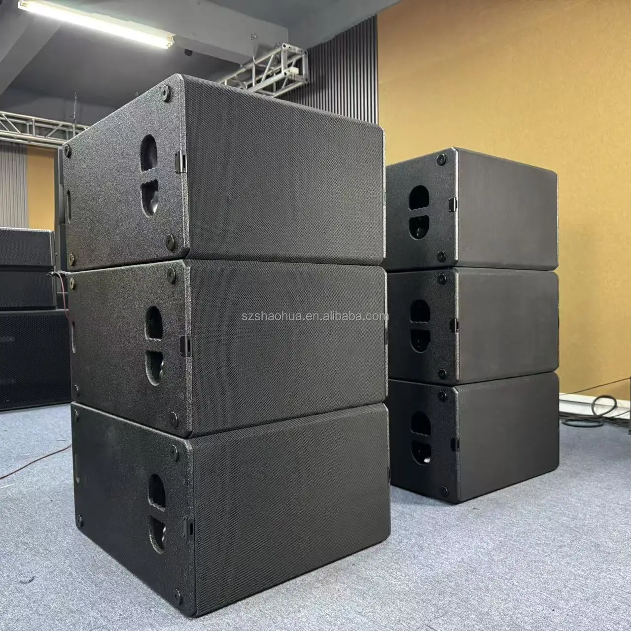 

B30 двойной 15-дюймовый пассивный сабвуфер, динамик DJ Stage, большой бас, 15-дюймовый низкочастотный динамик для динамиков T24N, уличная звуковая система