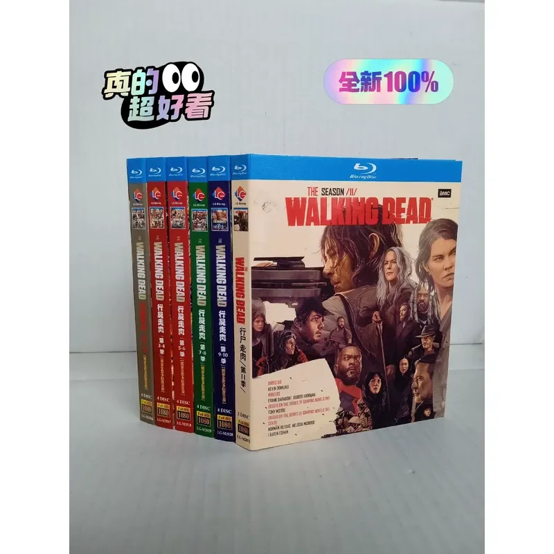 The Walking Dead Season 1 to 11 Brand New Unopened Box Blu ray Complete Series Collection