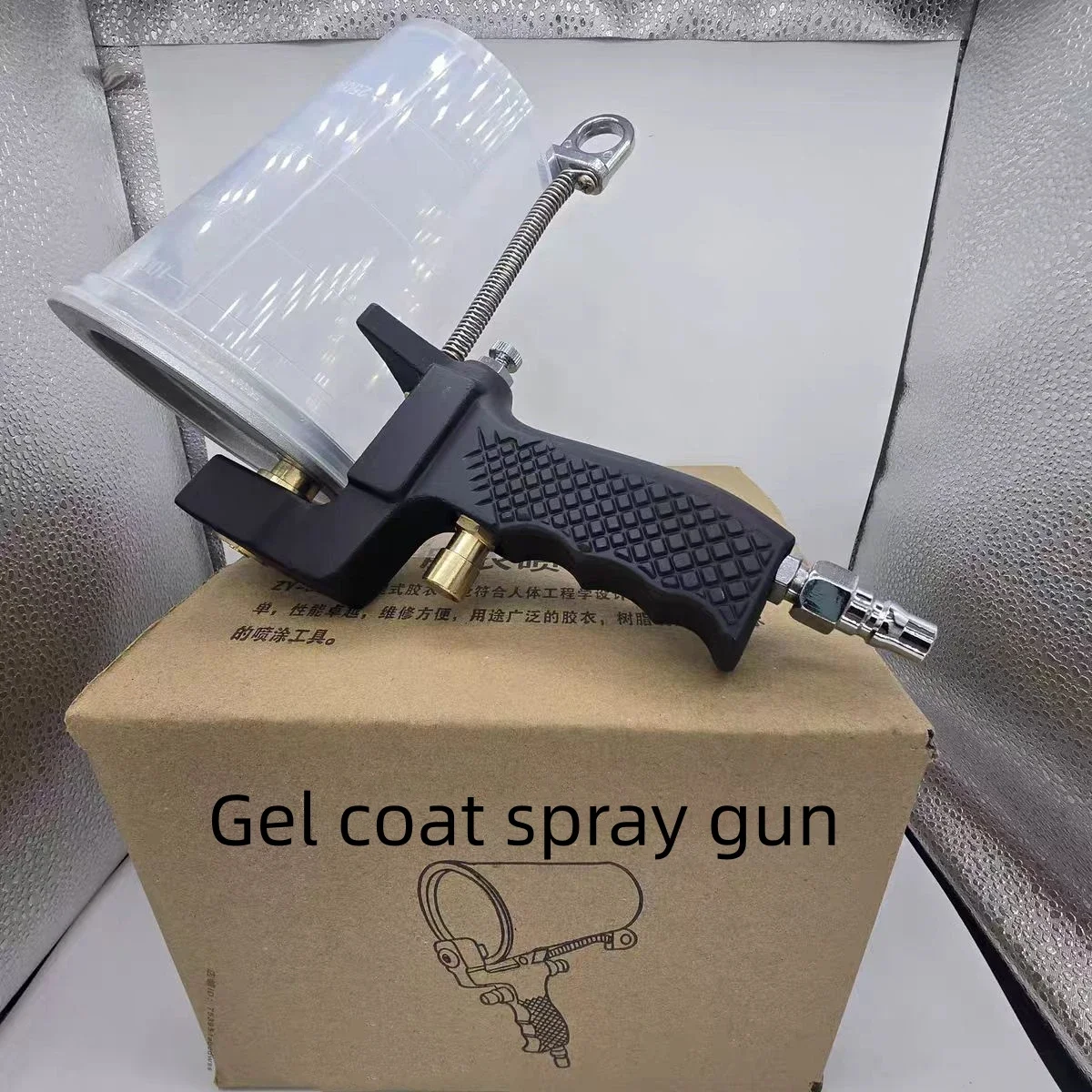

DIY tool made of carbon fiber, gel coating spray gun, gel coating dumping resin handheld spray nozzle ES-100