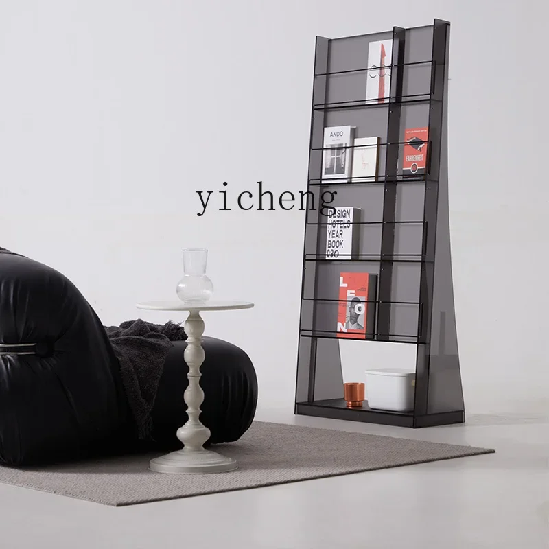TWR Modern Creative Acrylic Display Shelf Book Shelf Art Decorative Bookshelf