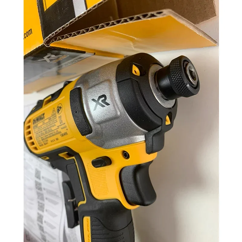 DEWALT DCF887N controlador de impacto 18V iones de litio 1/4 pulgadas Taladro Inalámbrico destornillador eléctrico Motor sin escobillas herramienta eléctrica DCF887