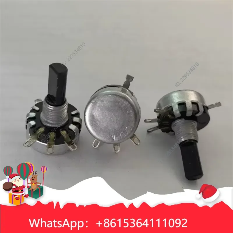 Widely Applied， for WH118-470KA A470K Single Potentiometer 20MM Black Handle Vacuum Cleaner Cost effective，1pc