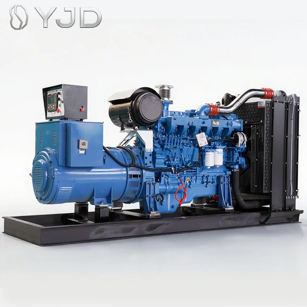 Yu-chai 250KW 3 Phase Diesel Generator Open Frame Auto Start 1500RPM Speed Water Cooled Silent ATS 110V/220V/380V/480V 100%