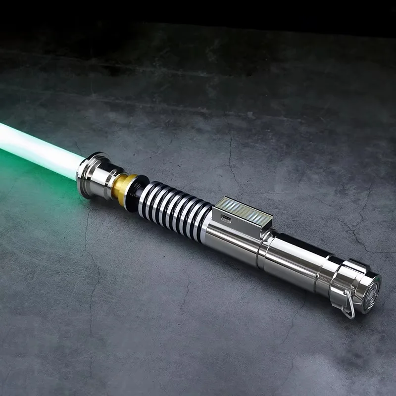 Yanqing Metal Lightsaber 78Cm 92Cm Light Changing Telescopic Laser Sword APP Control Cosplay Prop Collection Gift