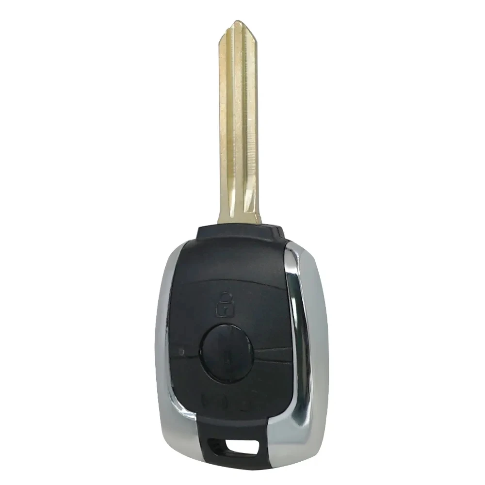 XNRKEY High Quality 2 Button Replacement Shell Remote Key Case Blank Key for Ssangyong Korando