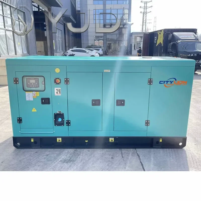 Citylion Super Silent Generator 120kW/150kW 120kVA/150kVA Portable ATS for Engine Auto Start Genset