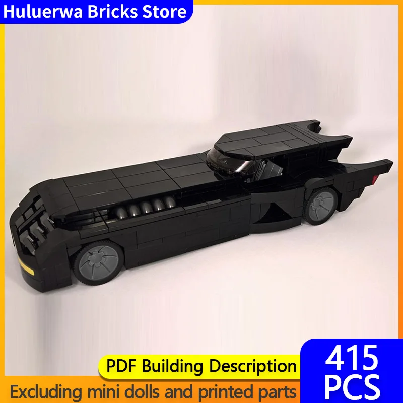 

Popular Anime Model MOC Building Bricks Special Vehicles For Hero Anime Modular Technology Children Holiday Gifts Assemble Toys