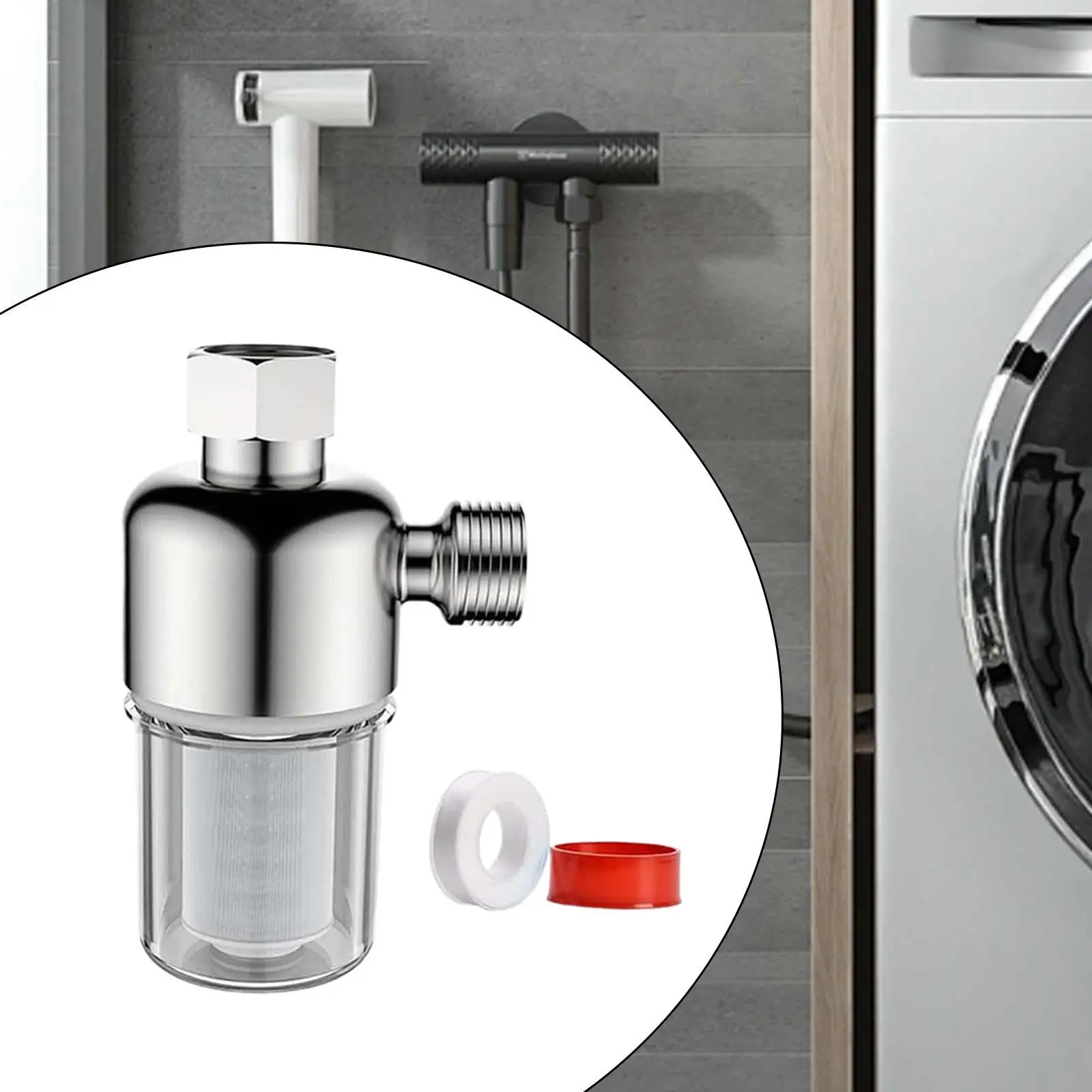 Фильтр для душа, приспособление для очистки воды под раковиной, для ванной комнаты, Бытовая мойка