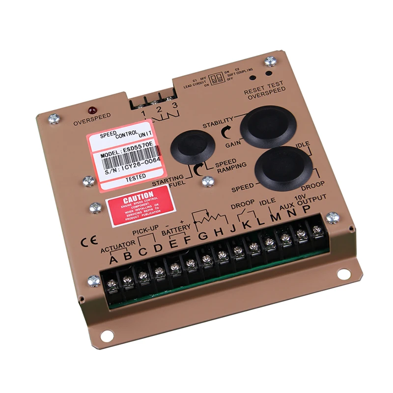 

Engine Controller ESD5570E Speed Control Governor Unit Replace for Original Diesel Generator