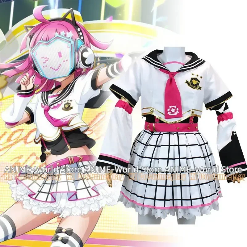 

《На заказ》Love Live Nijigasaki Tennouji Rina Косплей Костюм Средняя школа Идол Клубный костюм Аниме Платья Рождество Хэллоуин