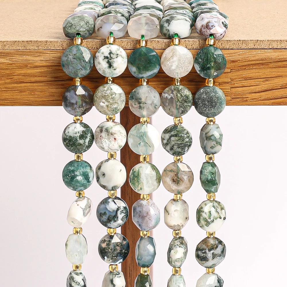 Perles d'agate arboricole blan - Gemstone Bracelet Healing avis et prix