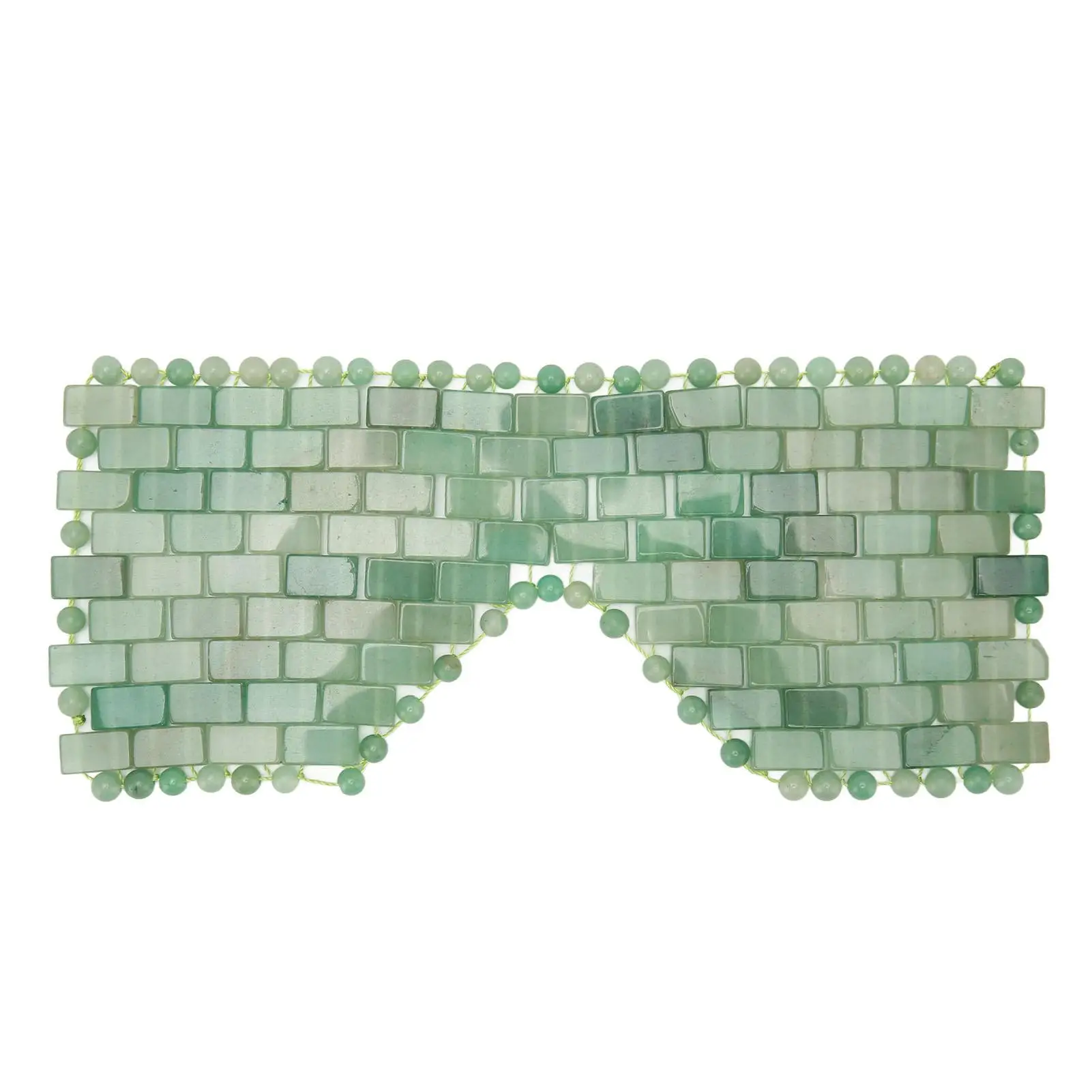 

Natural Quartz Stone Eye Pad Soothing Eye Patch Relieves Eye Fatigue Mineral Treatment for facial Care