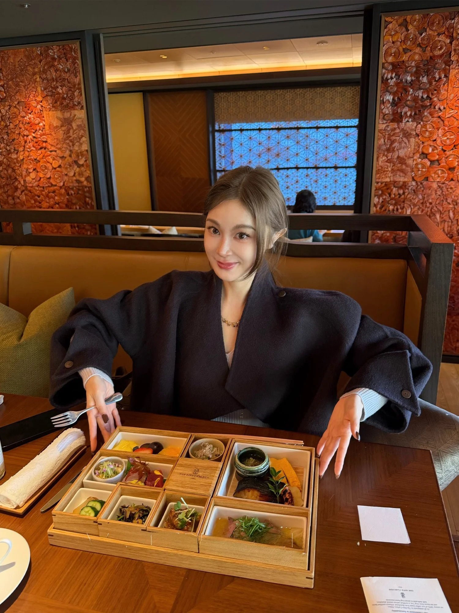 

Двустороннее шерстяное пальто Qian Meixi, фиолетовое пальто Lazy Robe Sle, верхняя одежда свободного покроя, приятное для кожи, мягкое женское платье