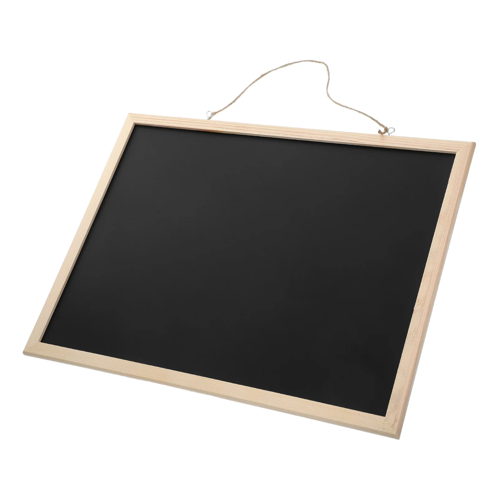Wooden Frame Small Chalk Board Reusable Portable Office Home Wall Decor Hanging Sign Versatile Use Lightweight