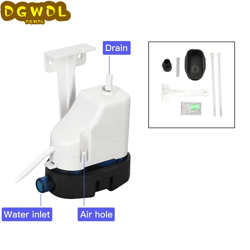 220V 24L/H 40L/H Automatische Ultrastille condensaatpomp RS-24C/40C Condensaatliftpompen 1-3P Op-haak Airconditioner Drainage